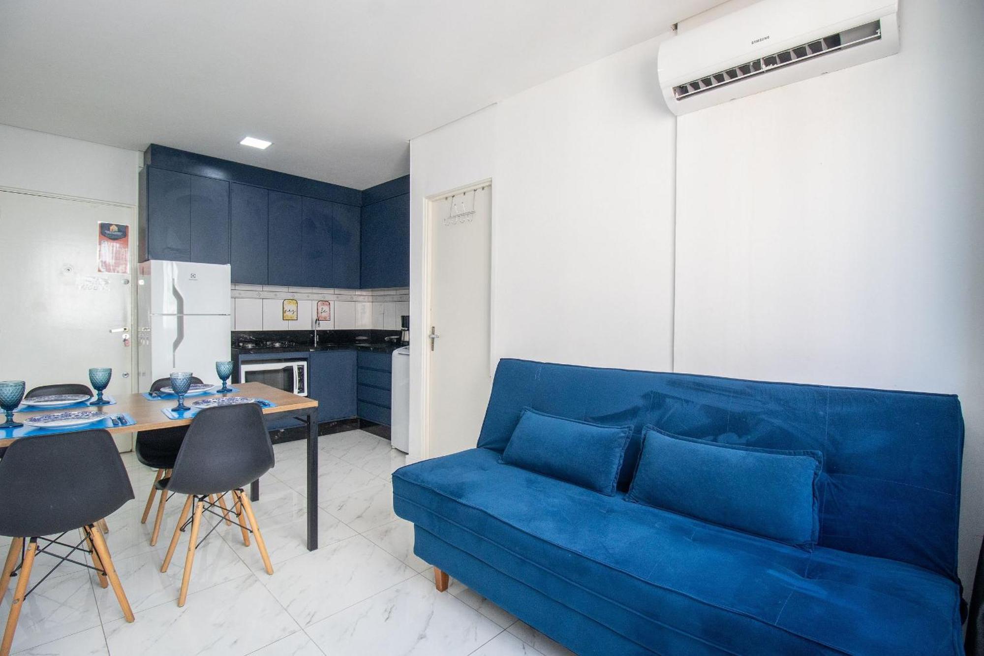 شقة Pos83B - Garagem, Climatizado, Tv Smart, Wi-Fi Balneário Camboriú المظهر الخارجي الصورة