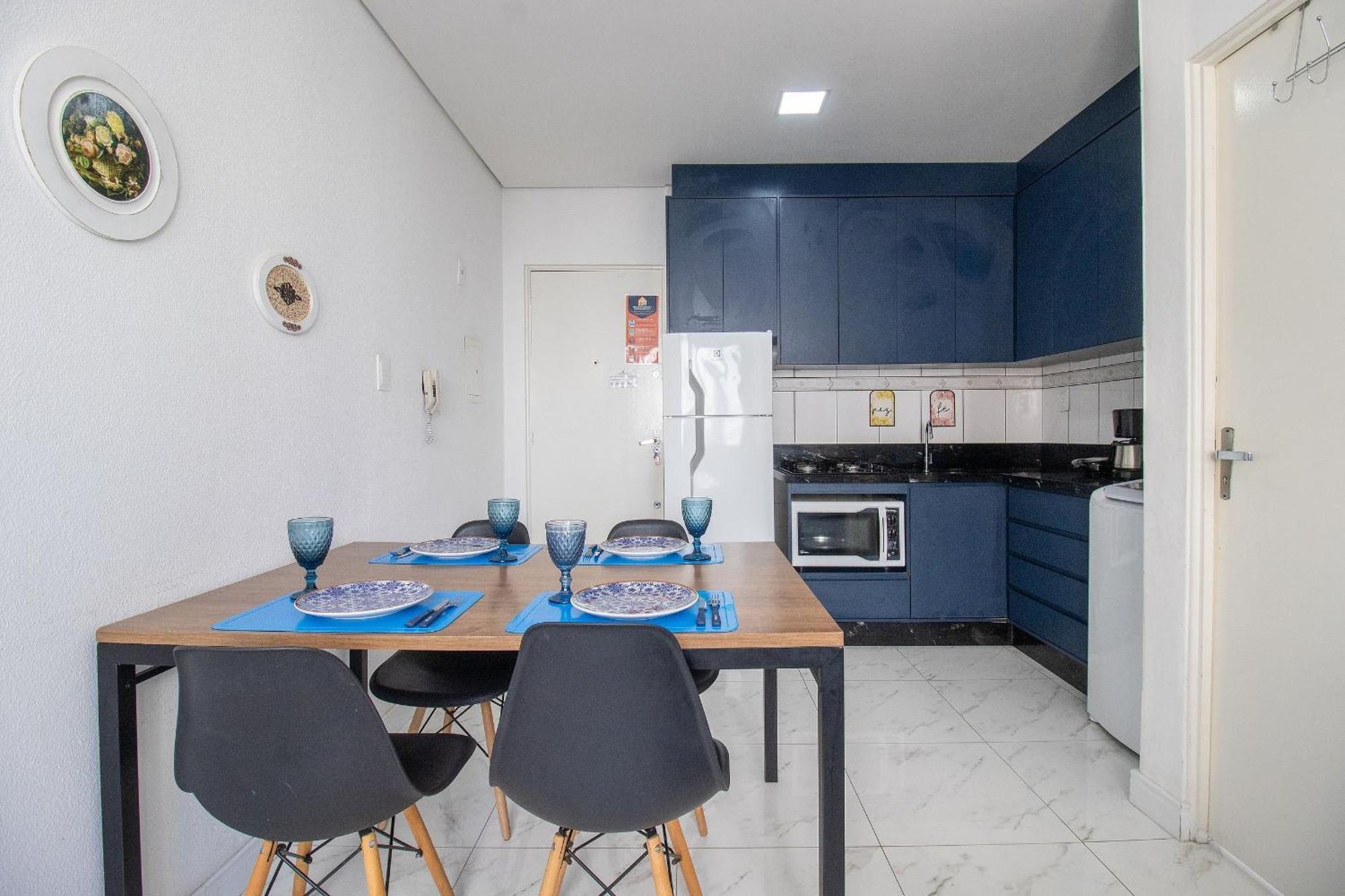 شقة Pos83B - Garagem, Climatizado, Tv Smart, Wi-Fi Balneário Camboriú المظهر الخارجي الصورة