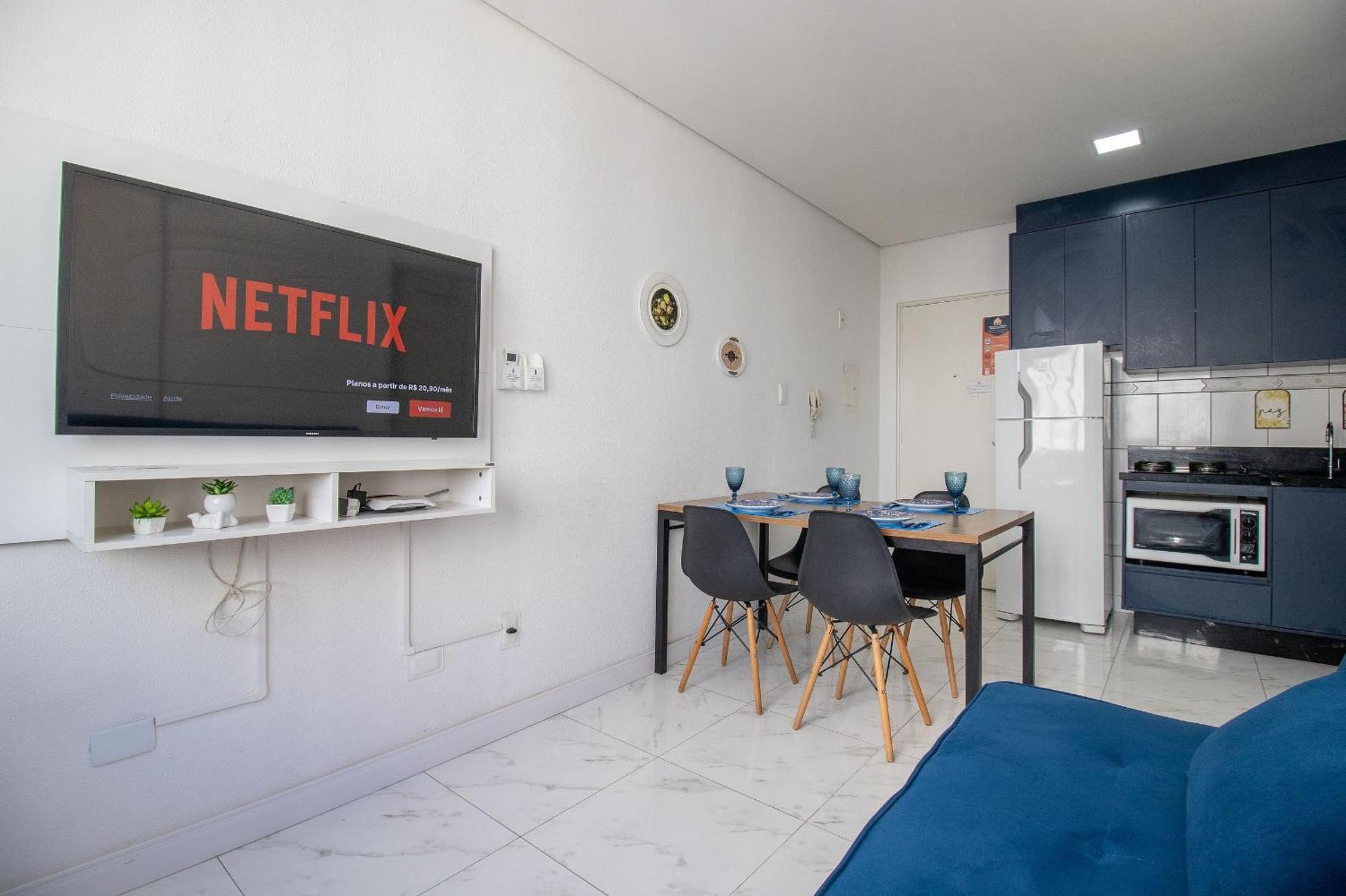 شقة Pos83B - Garagem, Climatizado, Tv Smart, Wi-Fi Balneário Camboriú المظهر الخارجي الصورة